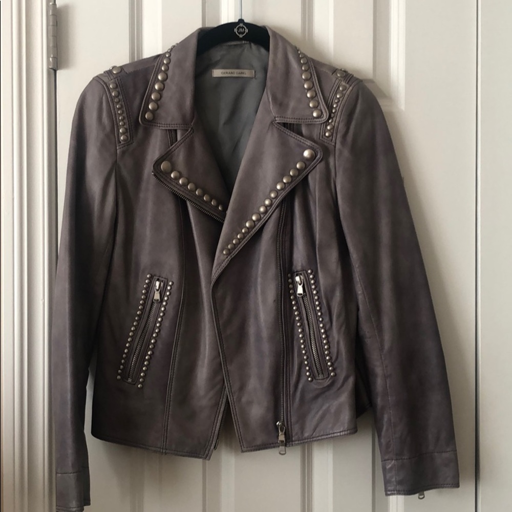 Studded Leather Jacket